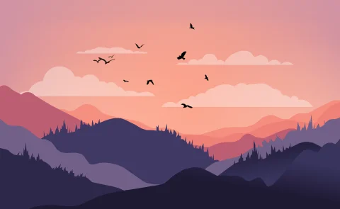 رسوم متحركة لأماكن العطلات الشهيرة